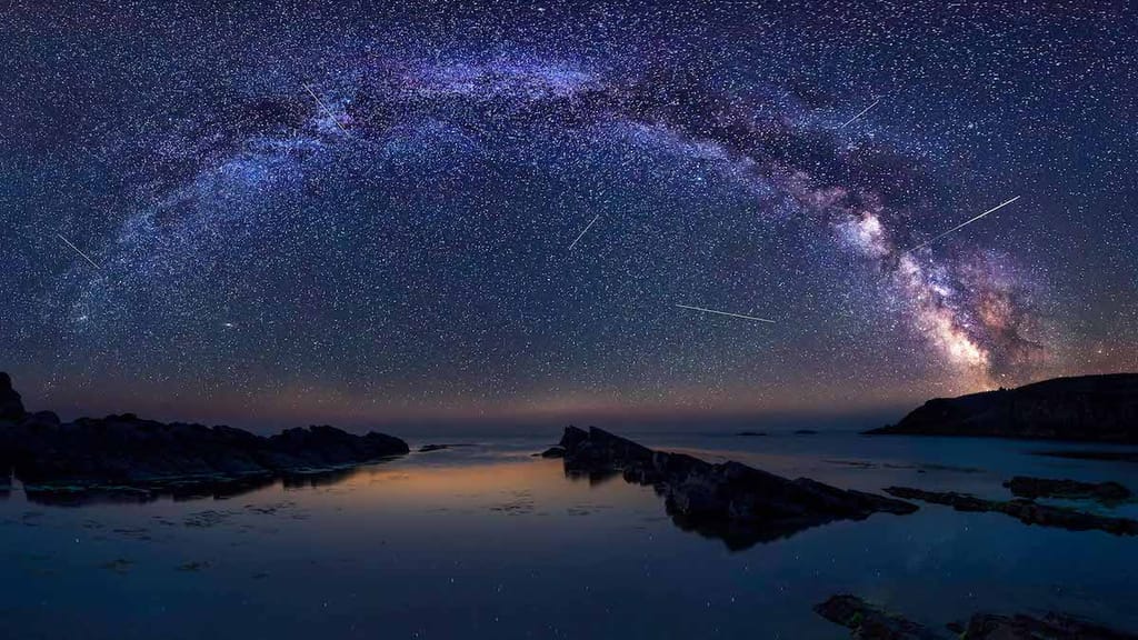 VIA LACTEA Y LAS PERSEIDAS VIA LACTEA Y LAS PERSEIDAS