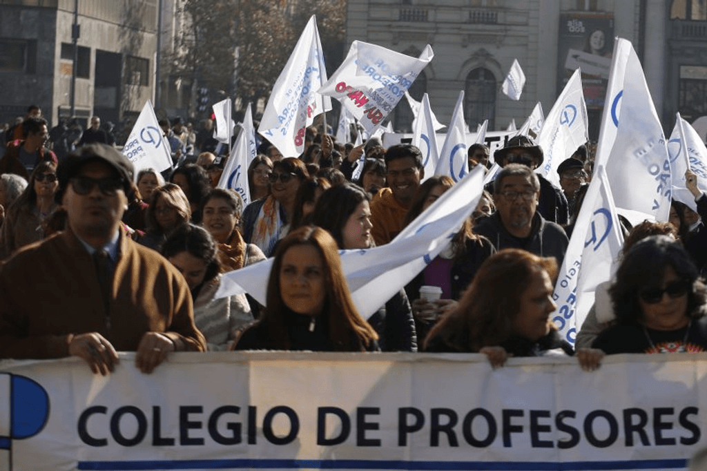 manifestacion paro profesores manifestacion paro profesores