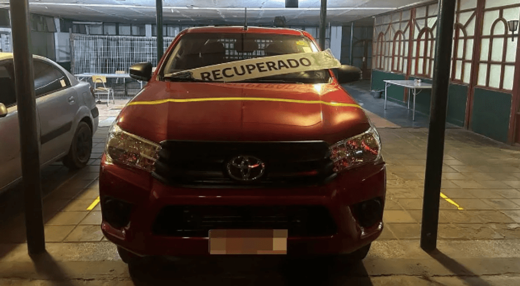 camioneta robada calama