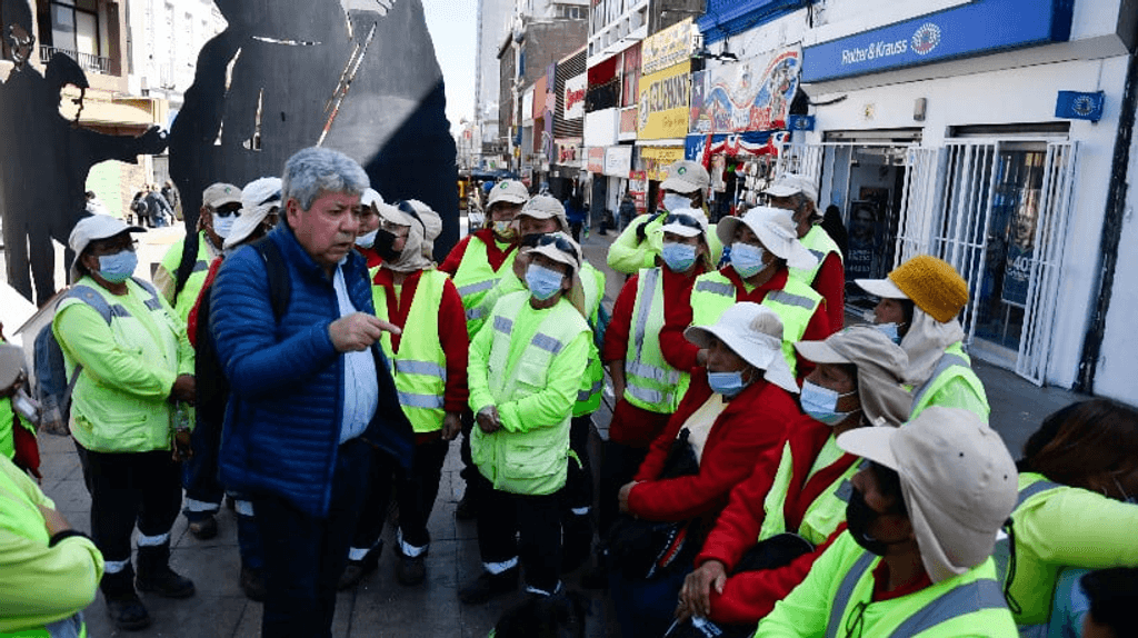 barrido de calles paro barrido de calles paro