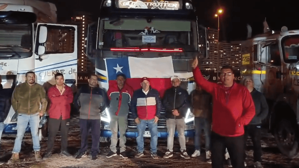 paro camioneros paro camioneros