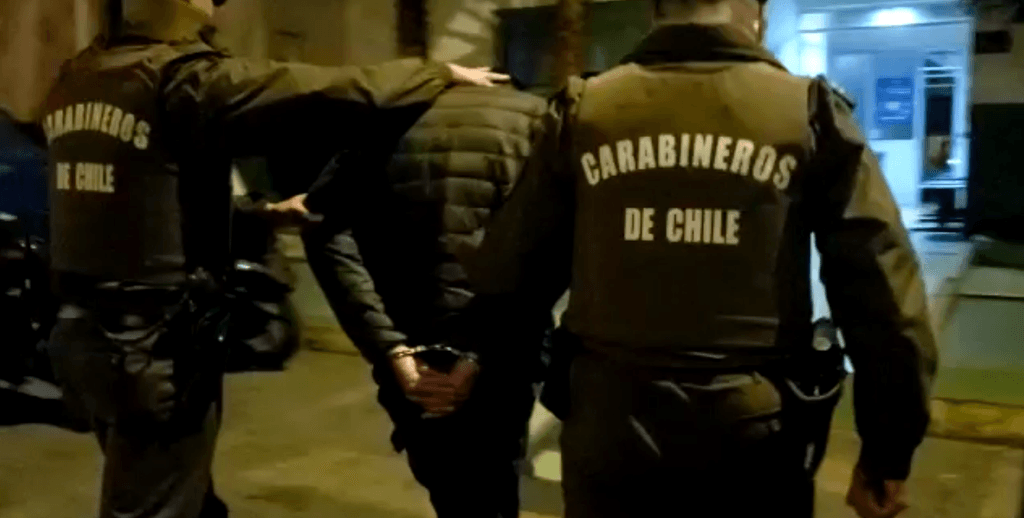 carabineros detencion