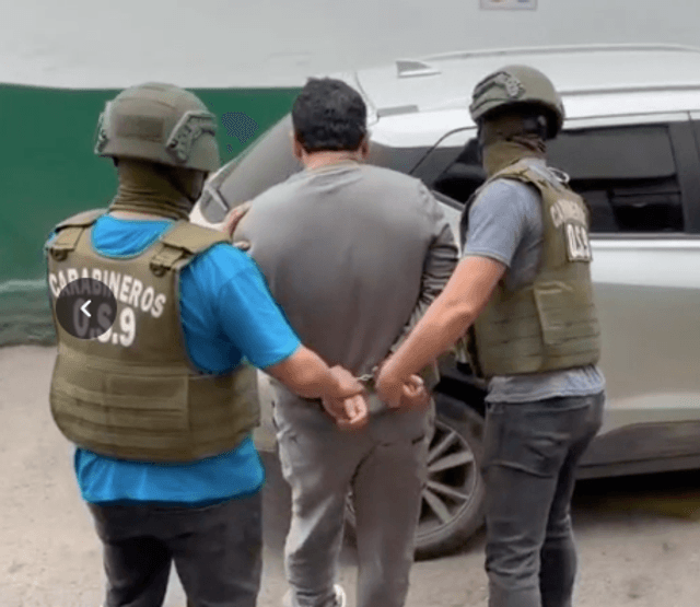 hombre que le disparó a carabineros hombre que le disparó a carabineros