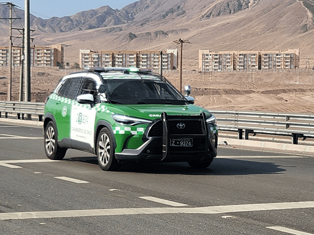 carabineros control carabineros control