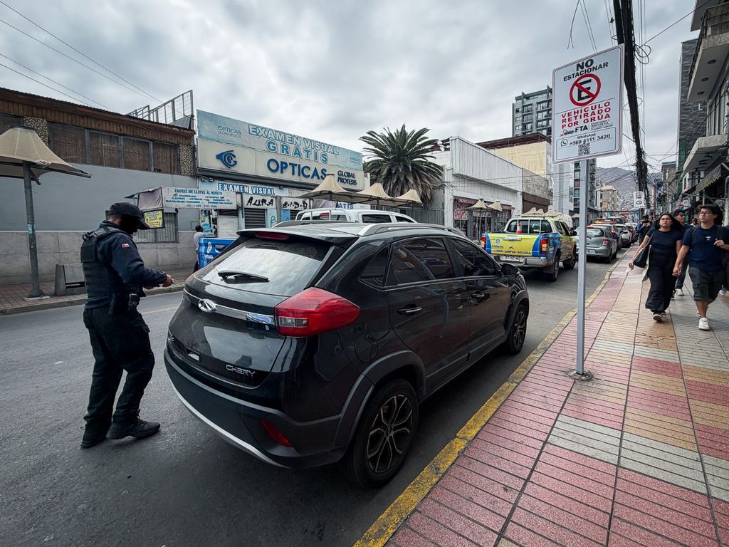 Auto mal estacionados