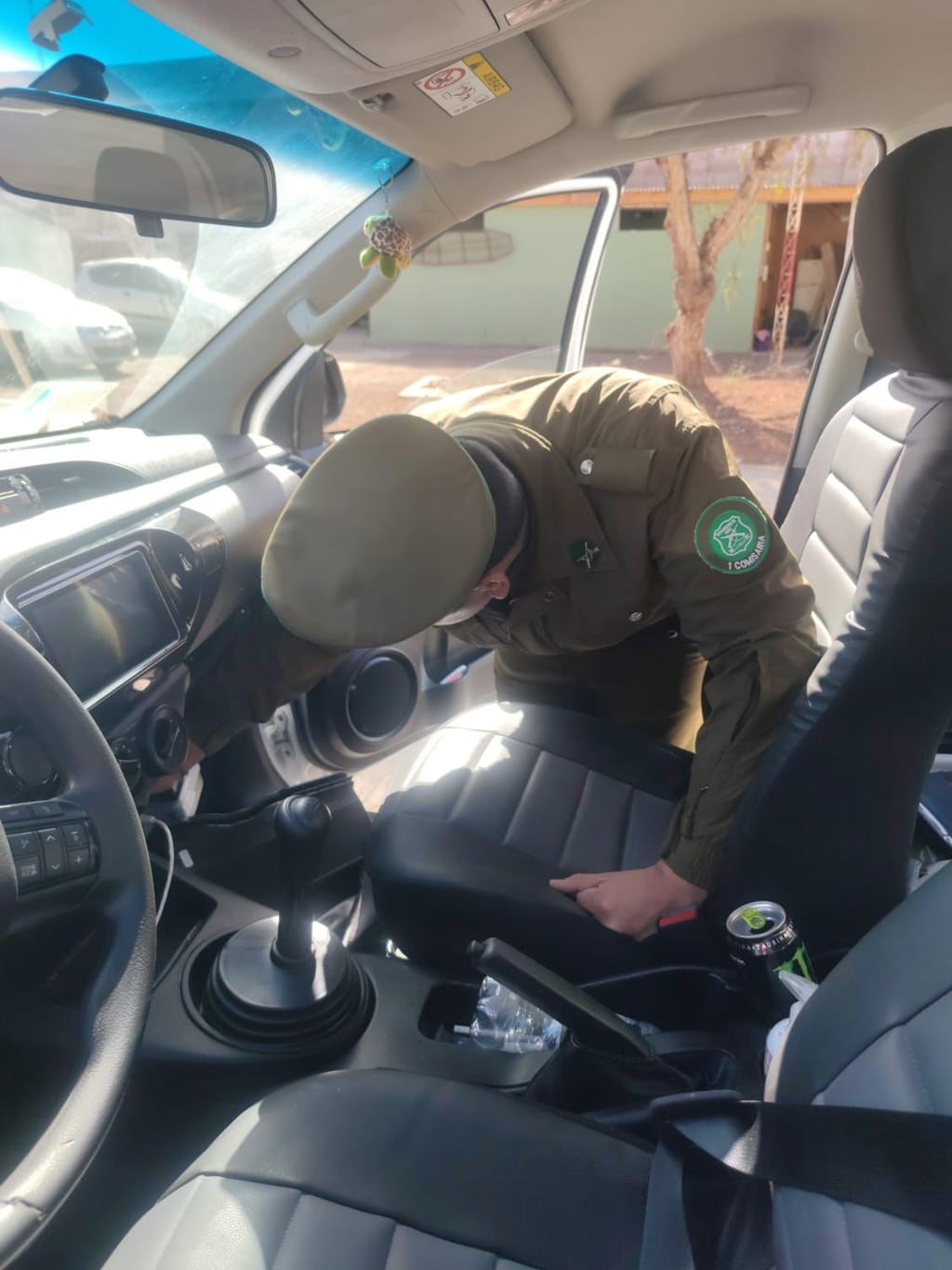 carabineros camioneta carabineros camioneta