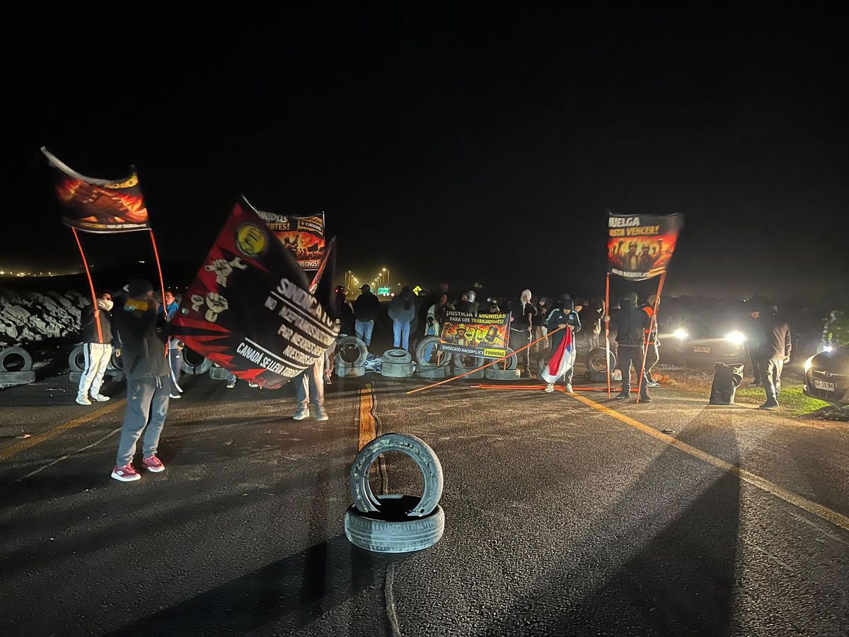 Huelga sindicato n2 finning Huelga sindicato n2 finning