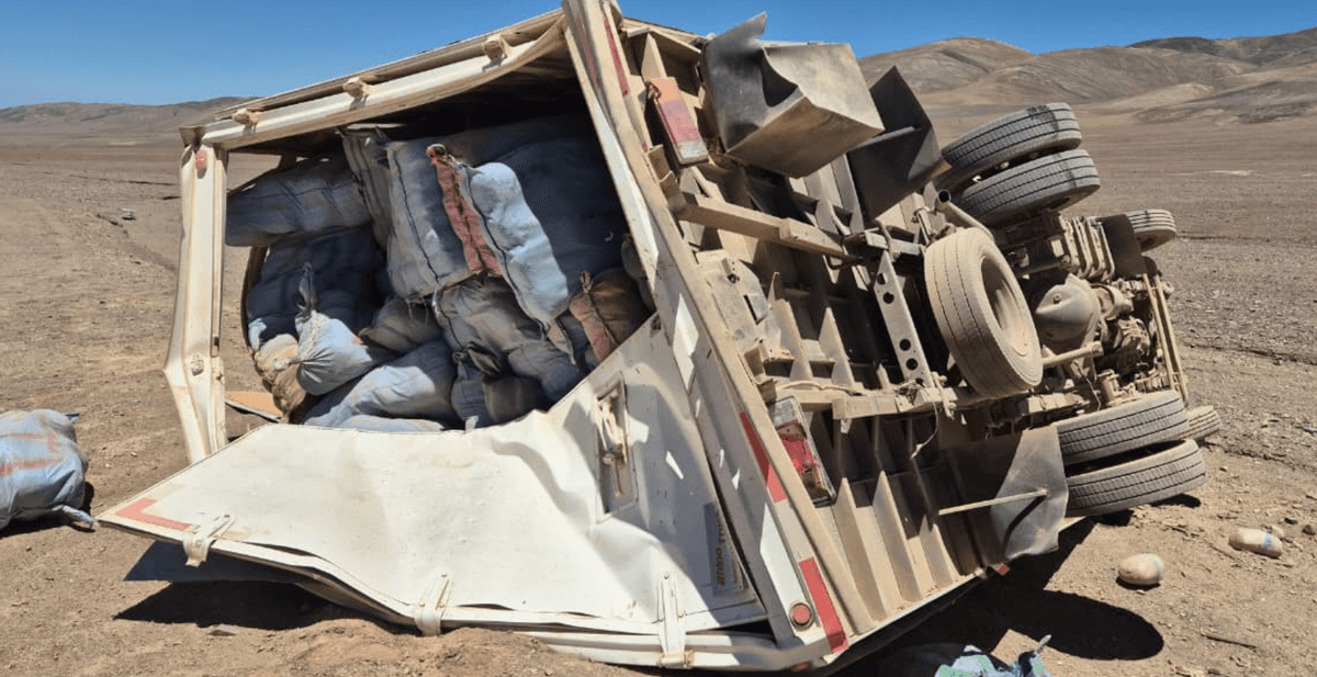 accidente ruta droga paposo accidente ruta droga paposo