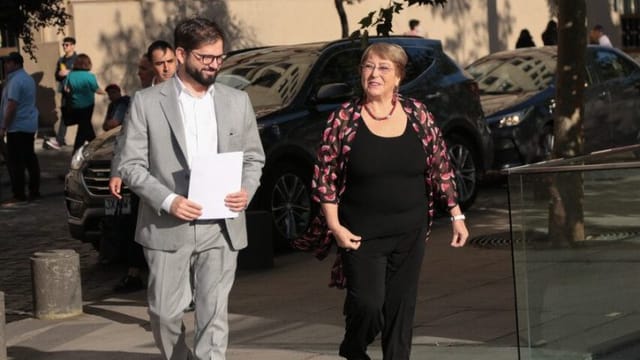 Presidente Boric se reúne con Bachelet Presidente Boric se reúne con Bachelet