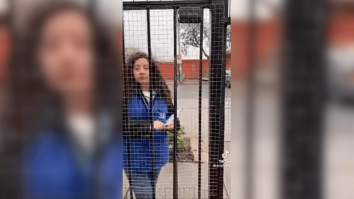 Mujeres increparon a encuestadora del INE Mujeres increparon a encuestadora del INE