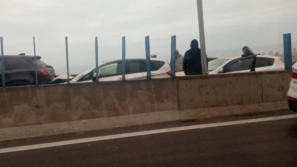 colisión por alcance Ruta A-16 colisión por alcance Ruta A-16