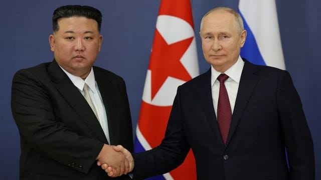 Kim Jong Un y Putin Kim Jong Un y Putin