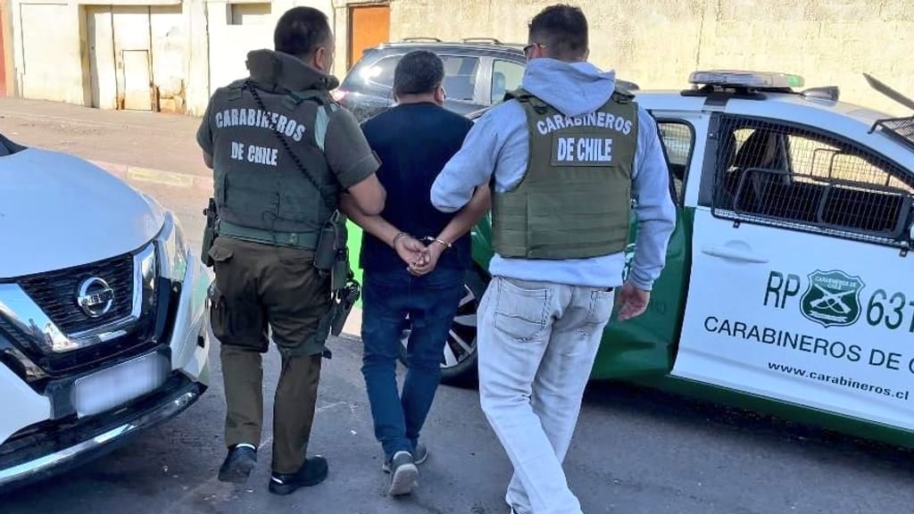 Detenido en Iquique Detenido en Iquique