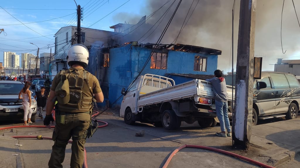 Incendio Iquique Incendio Iquique