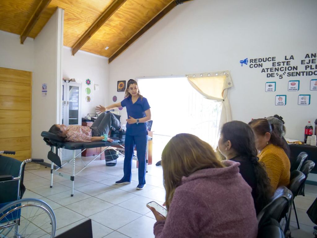 Capacitación para cuidadoras