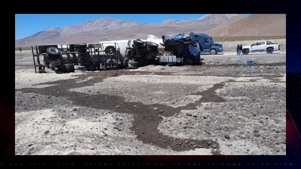 derrame diesel salar ascotán derrame diesel salar ascotán