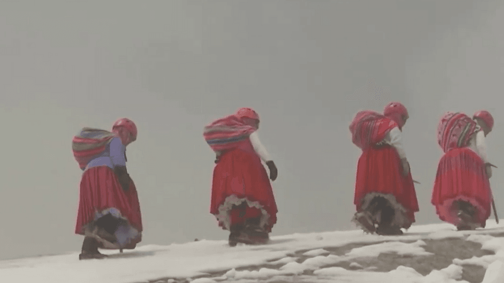 cholitas montañistas cholitas montañistas