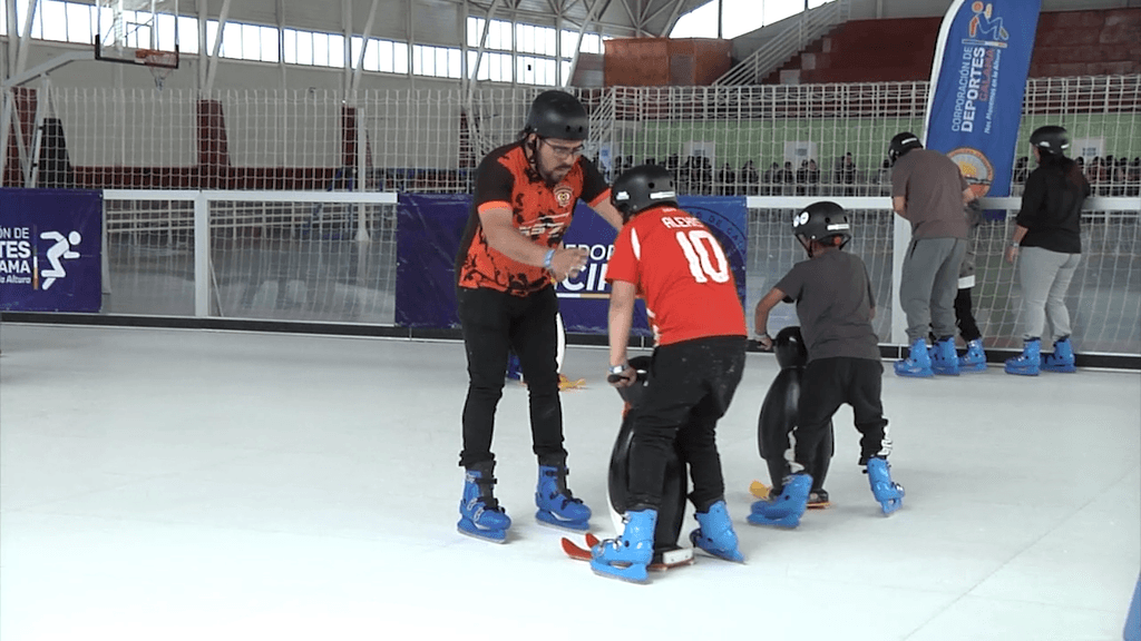 pista de hielo pista de hielo