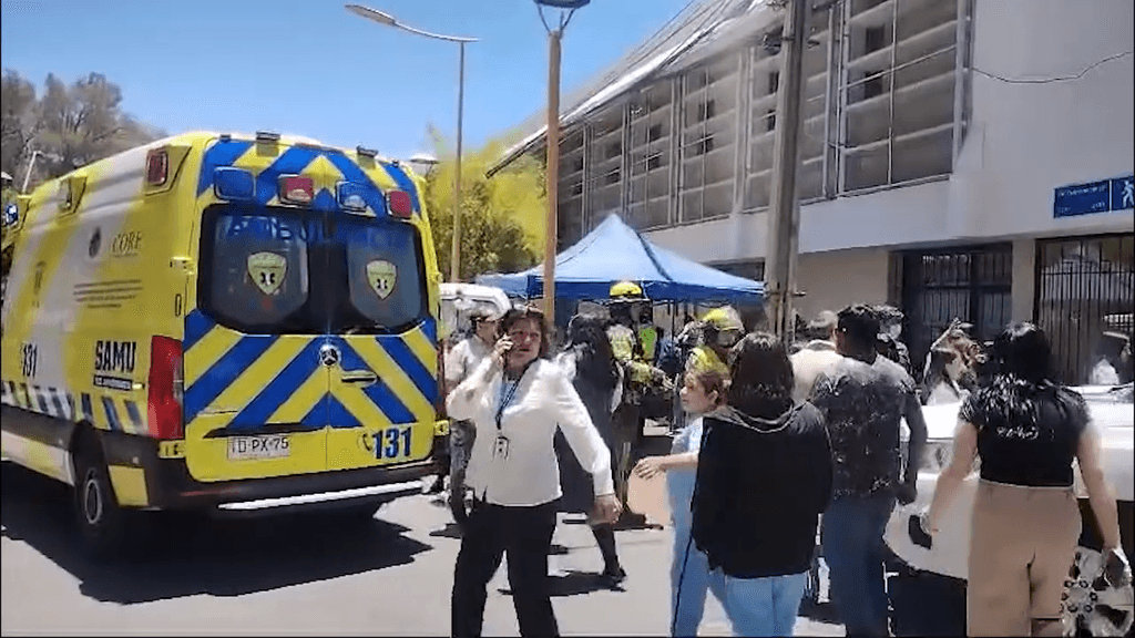 escolares evacuados escolares evacuados