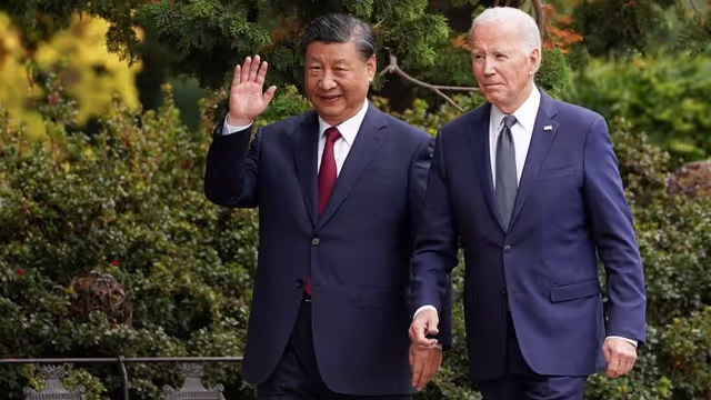 Joe Biden y Xi Jinping Joe Biden y Xi Jinping