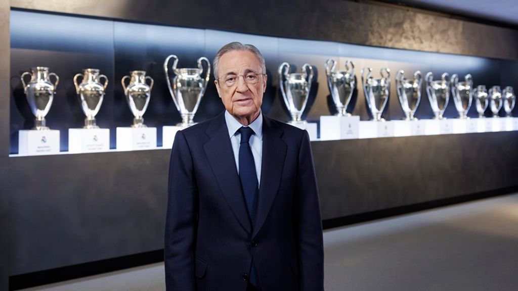 Florentino Pérez, presidente del Real Madrid