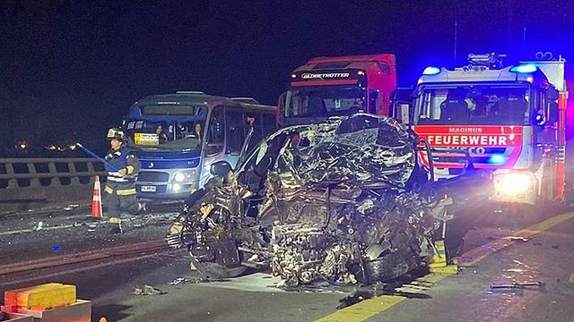 choque puente llacolén choque puente llacolén