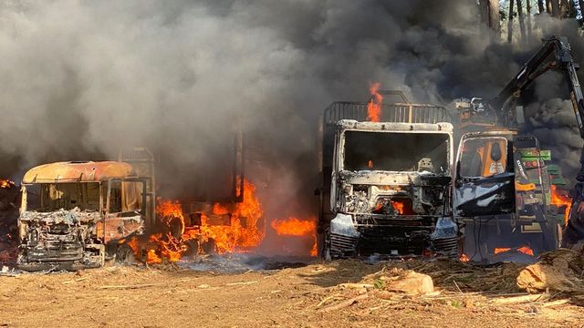 ataque incendiario, Contulmo ataque incendiario, Contulmo