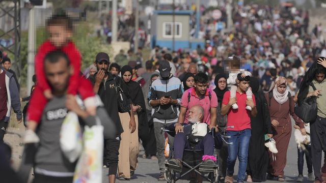 50.000 Palestinos evacuados