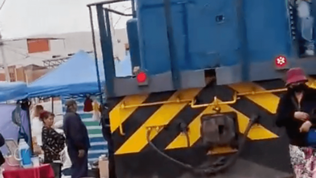 choque tren Arica choque tren Arica