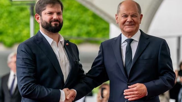 Presidente Gabriel Boric / Canciller Olaf Scholz Presidente Gabriel Boric / Canciller Olaf Scholz