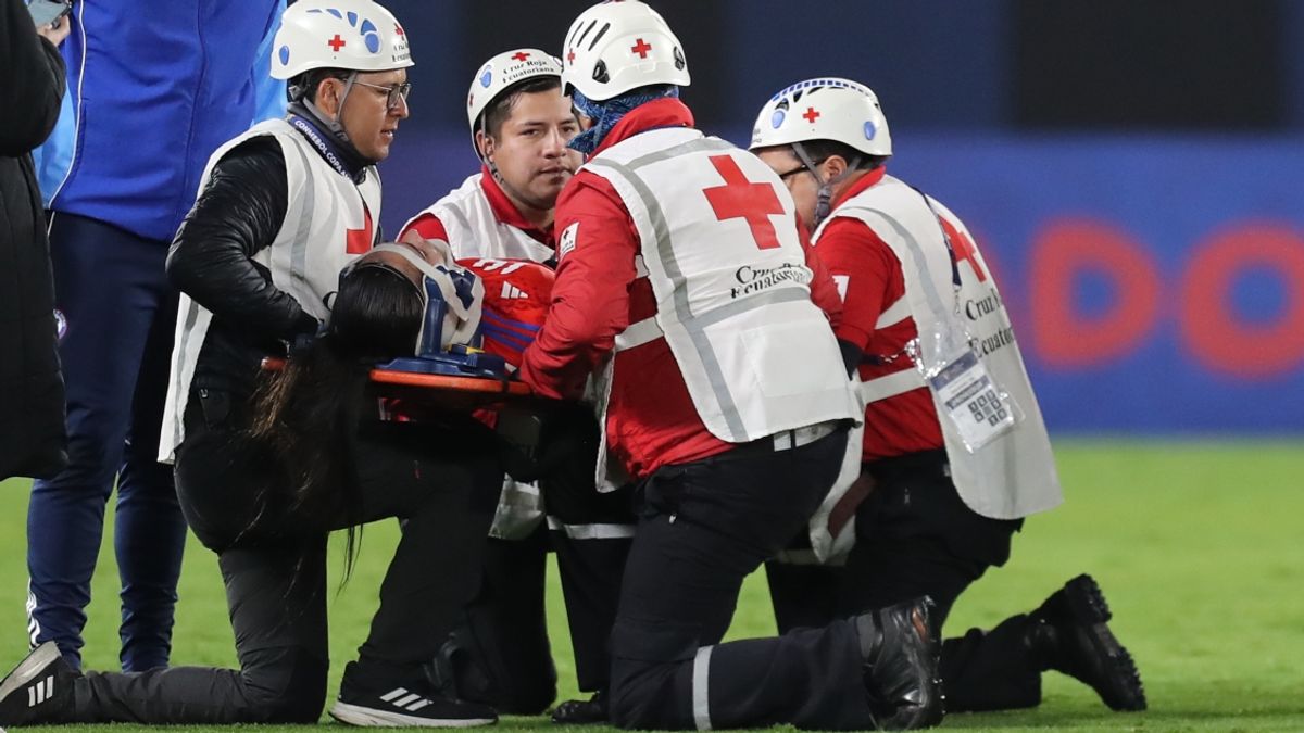 Estado de salud de Vaitiare Pardo tras conmoción en Copa América Femenina Estado de salud de Vaitiare Pardo tras conmoción en Copa América Femenina