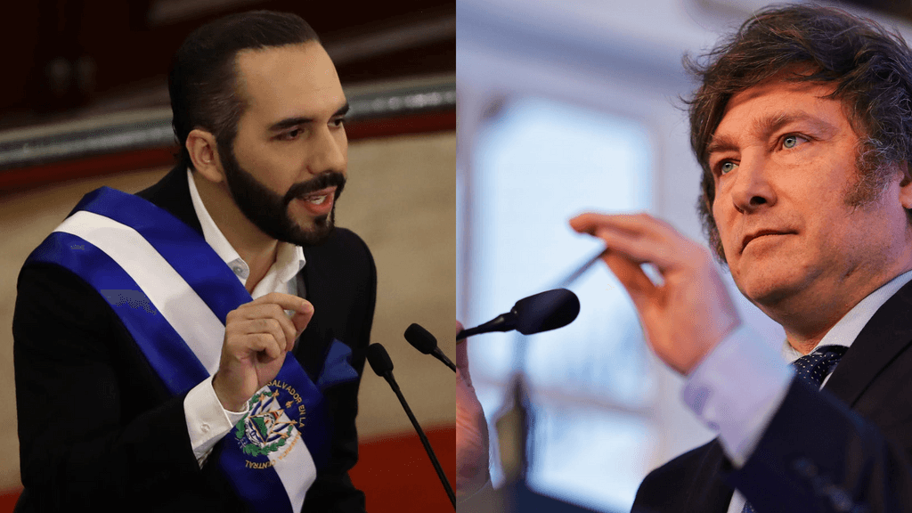 Nayib Bukele / Javier Milei Nayib Bukele / Javier Milei