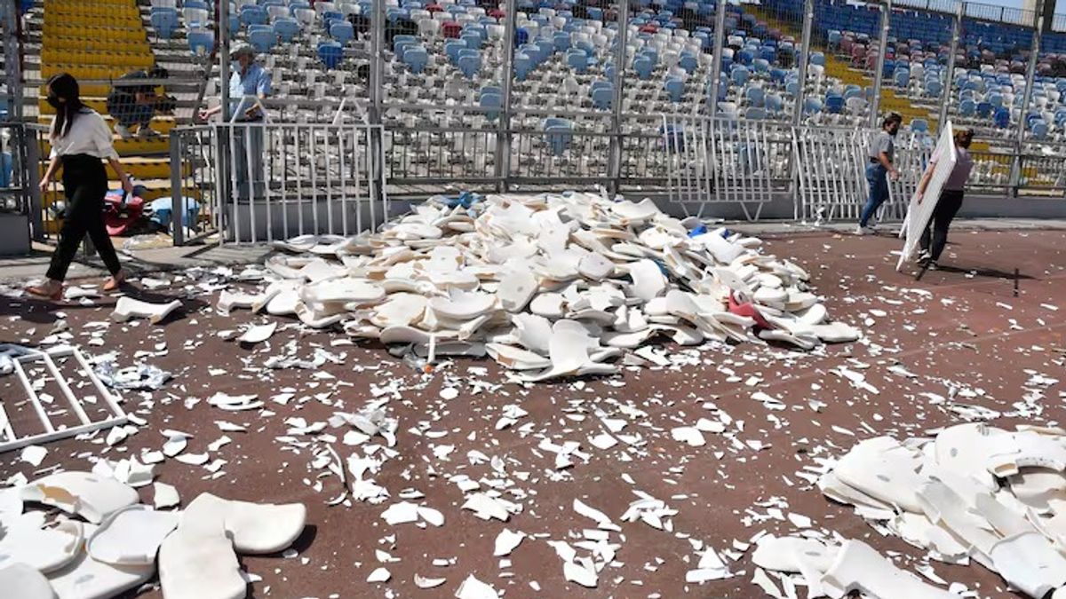 Deportes Antofagasta deberá pagar millonaria multa por destrozos en partido con Colo Colo Deportes Antofagasta deberá pagar millonaria multa por destrozos en partido con Colo Colo