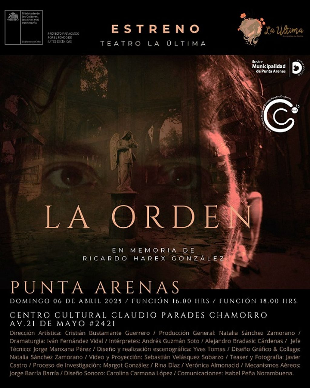 Afiche Estreno Punta Arenas Afiche Estreno Punta Arenas