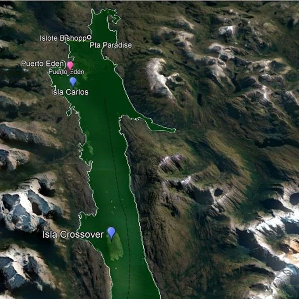 mapa marea roja apertura sector cercano a Puerto Edén mapa marea roja apertura sector cercano a Puerto Edén
