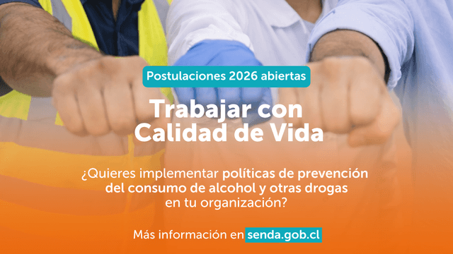 Trabaja con Calidad de vida 2026