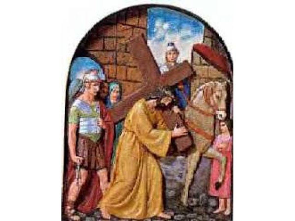 ESTACIÓN II – JESÚS CARGA CON LA CRUZ
