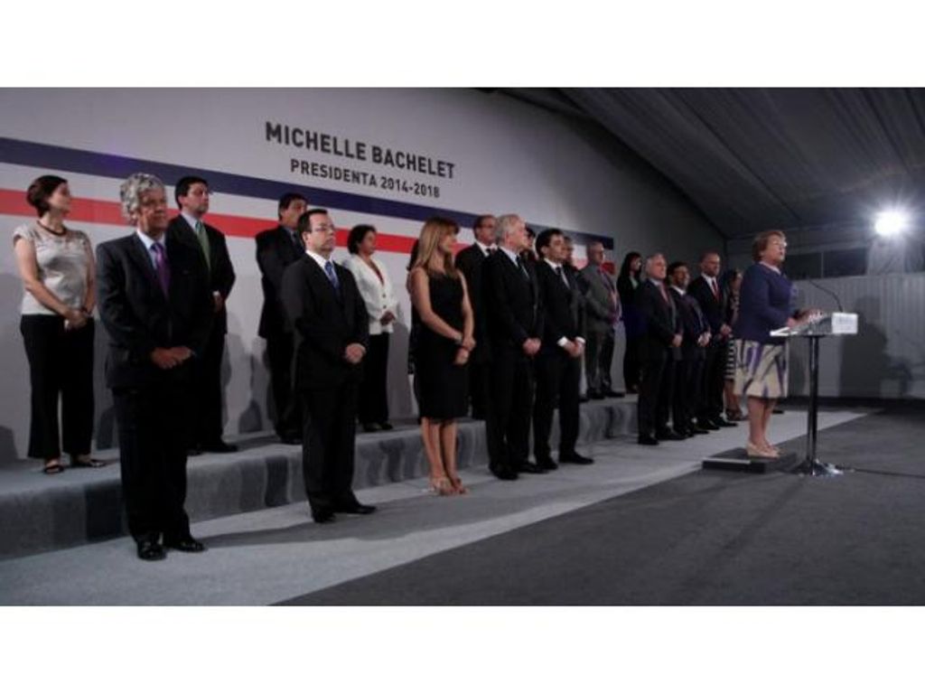 PRIMER GABINETE DE MICHELLE BACHELET