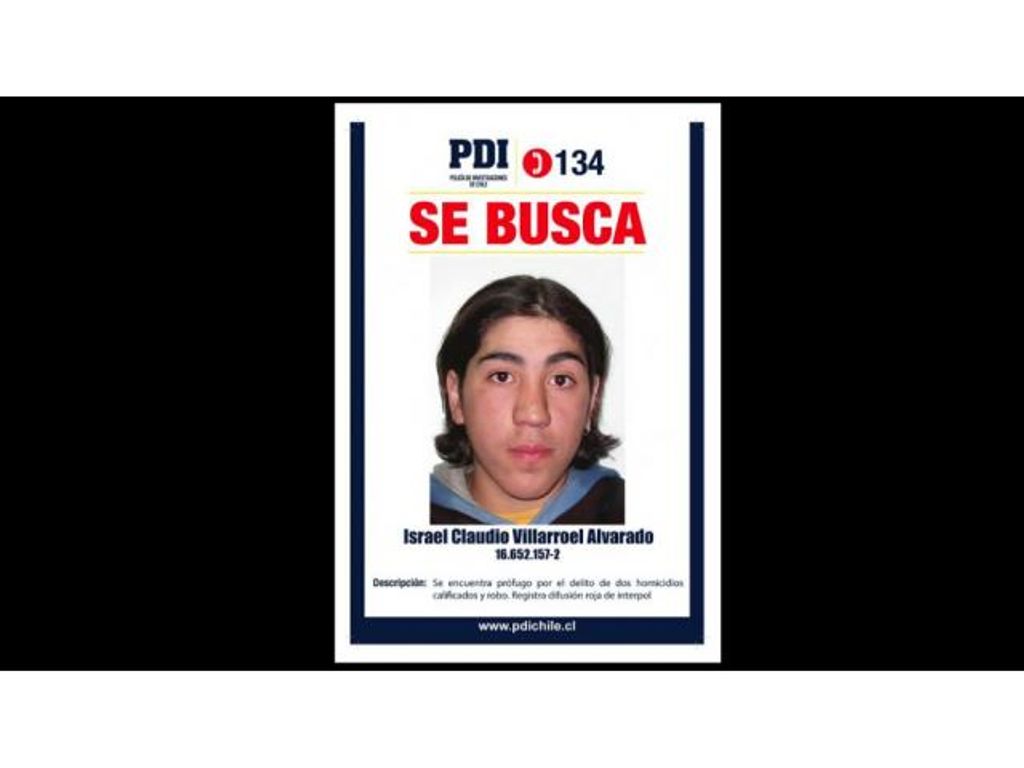 MAGALLÁNICO ENTRE LOS 10 HOMICIDAS MÁS BUSCADOS DE CHILE MAGALLÁNICO ENTRE LOS 10 HOMICIDAS MÁS BUSCADOS DE CHILE
