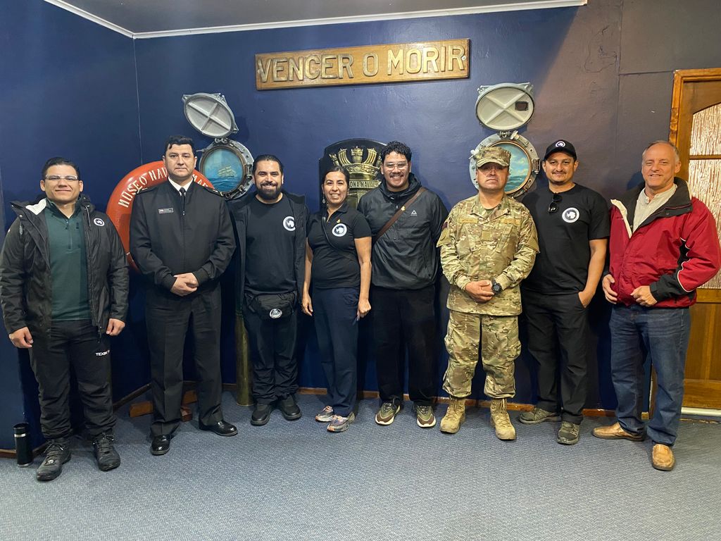 Primera Expedición Antártica Mexicana en el Museo Naval y Marítimo de Punta Arenas