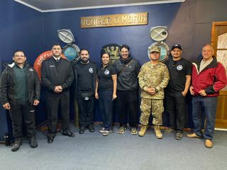 Primera Expedición Antártica Mexicana en el Museo Naval y Marítimo de Punta Arenas Primera Expedición Antártica Mexicana en el Museo Naval y Marítimo de Punta Arenas