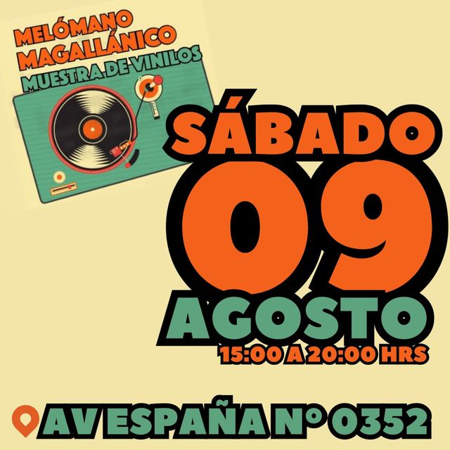 MUESTRA DE VINILOS 9 DE AGOSTO MUESTRA DE VINILOS 9 DE AGOSTO