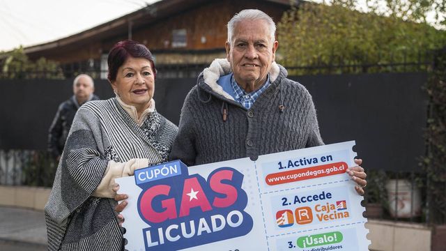 CUPÓN GAS LICUADO