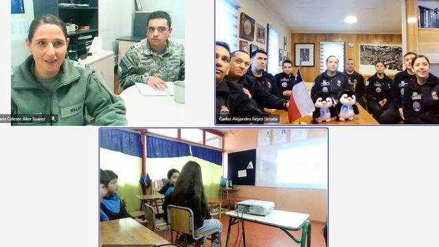 VIDEOLLAMADA COLEGIO COYAIQUE CON BASE FREI 9 VIDEOLLAMADA COLEGIO COYAIQUE CON BASE FREI 9