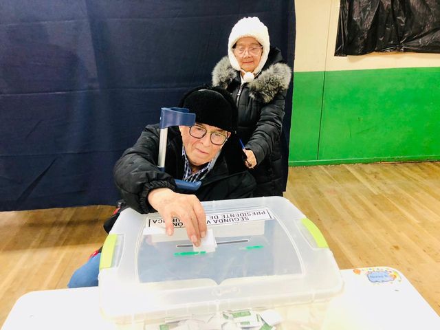 Cabo de hornos 200 personas han ido a votar