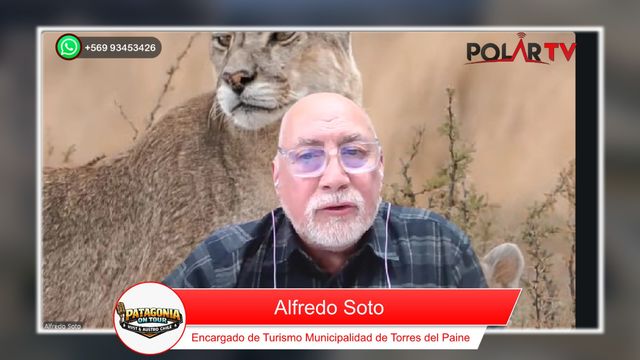 Alfredo Soto, encargado de Turismo de la Municipalidad de Torres del Paine