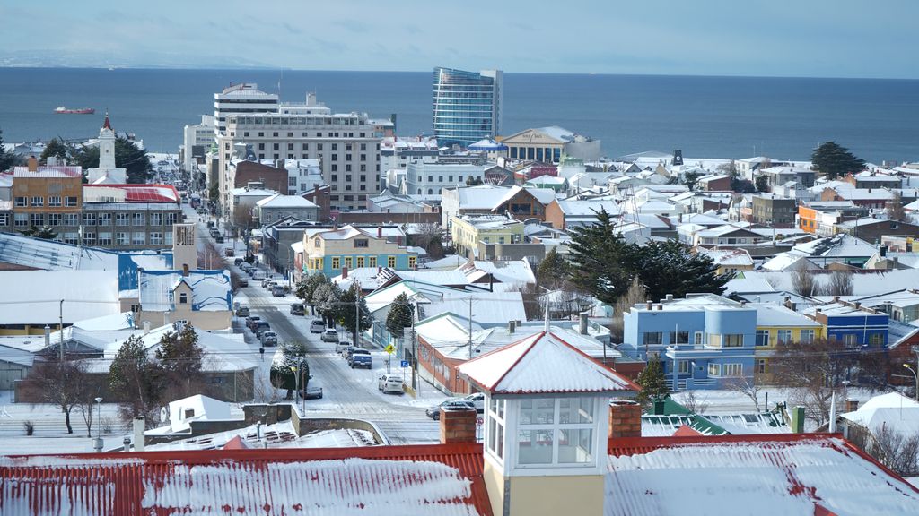 Punta Arenas con nieve Punta Arenas con nieve