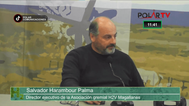 Salvador Harambour, Director ejecutivo de la Asociación gremial H2V Magallanes Salvador Harambour, Director ejecutivo de la Asociación gremial H2V Magallanes