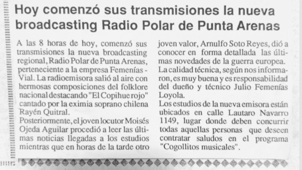 recorte el magallanes inicios radio polar recorte el magallanes inicios radio polar