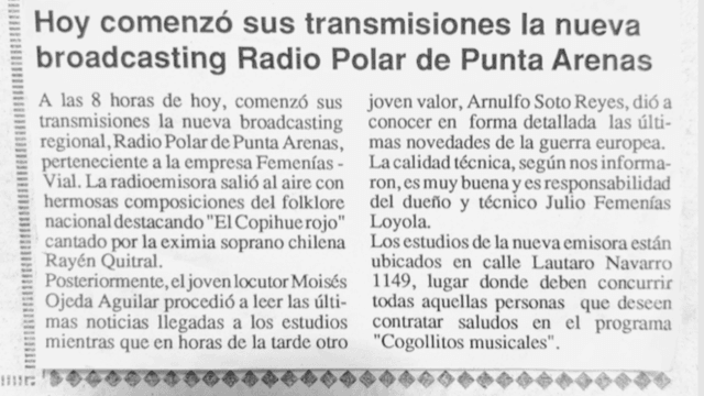 recorte el magallanes inicios radio polar recorte el magallanes inicios radio polar